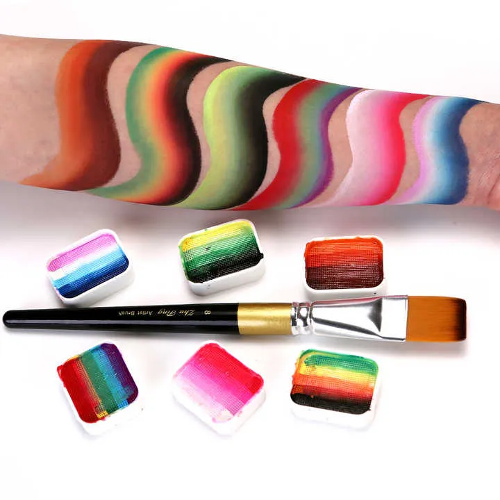 مستحضرات تجميل احترافية لطلاء الوجه للأطفال Professional face paint cosmetics for children