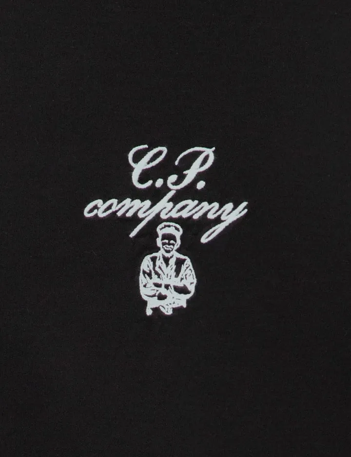 30/2 Mercerized Jersey Twisted Embroidery T-Shirt
