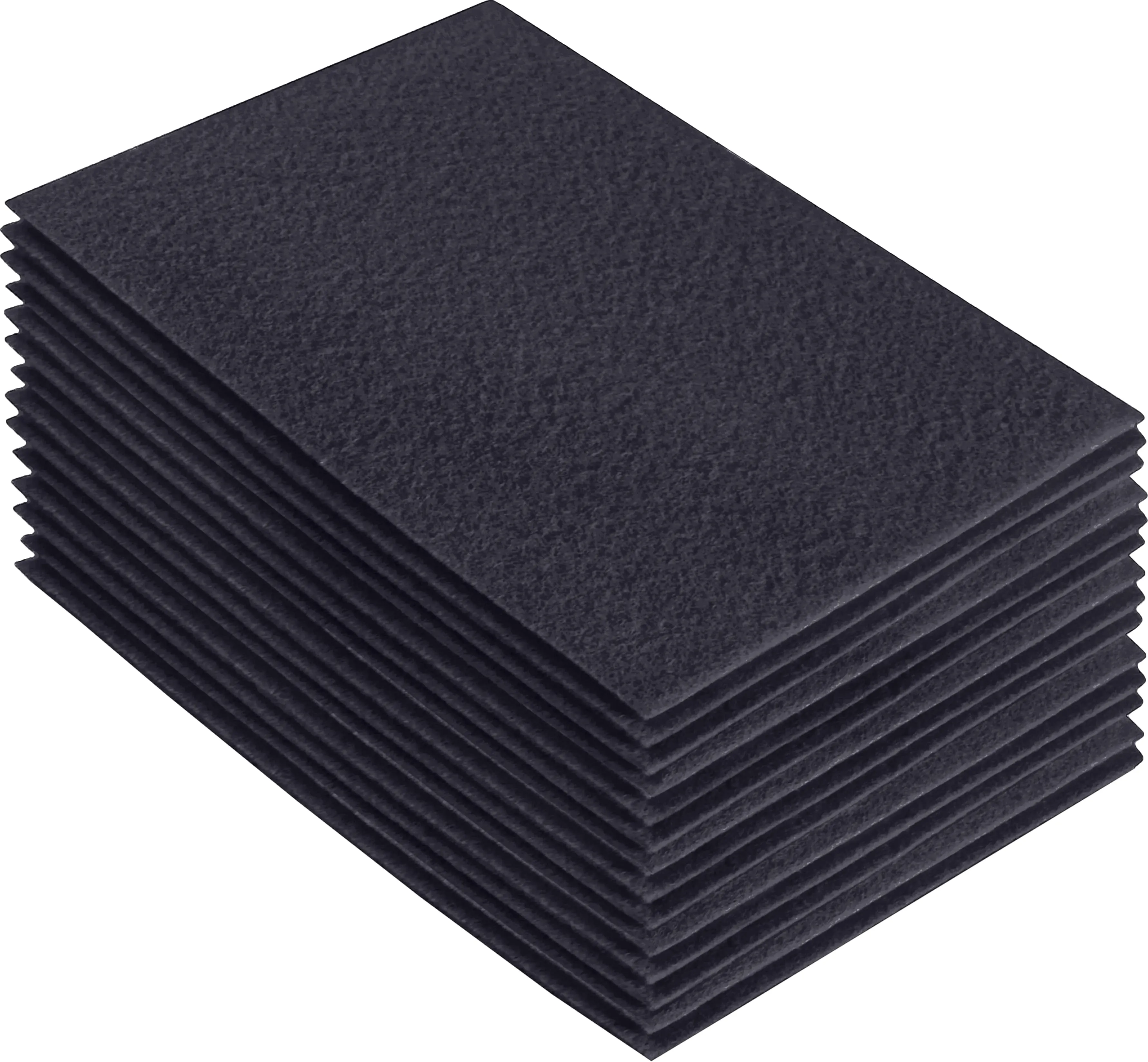 Acrylic Felt Craft Sheet Packs | Dark Grey A60