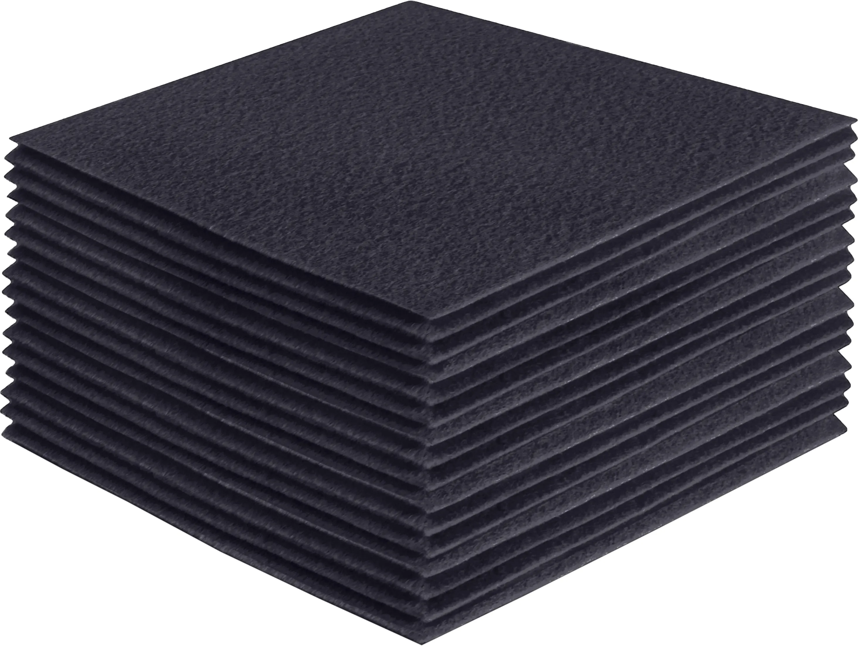 Acrylic Felt Craft Sheet Packs | Dark Grey A60