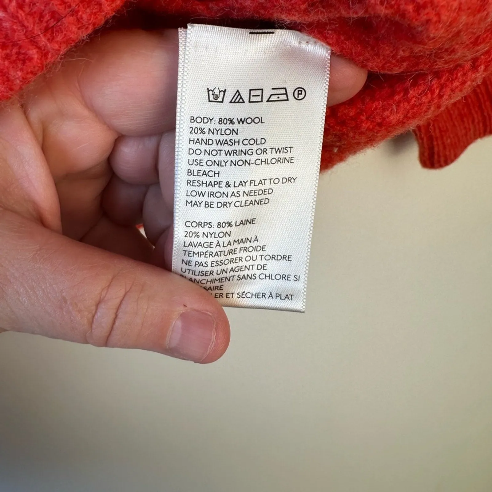 Anthropology Pins and Needles Wool Sweater