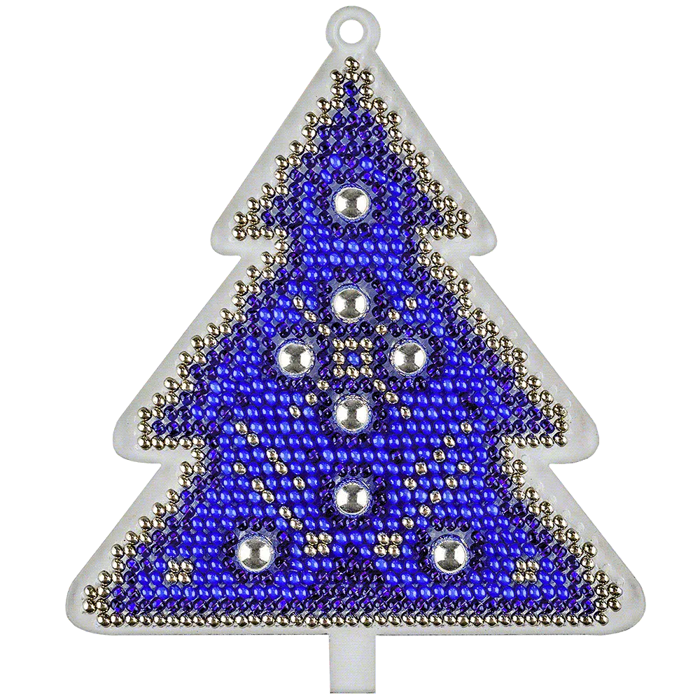 Bead embroidery kit on a plastic base FLPL-054