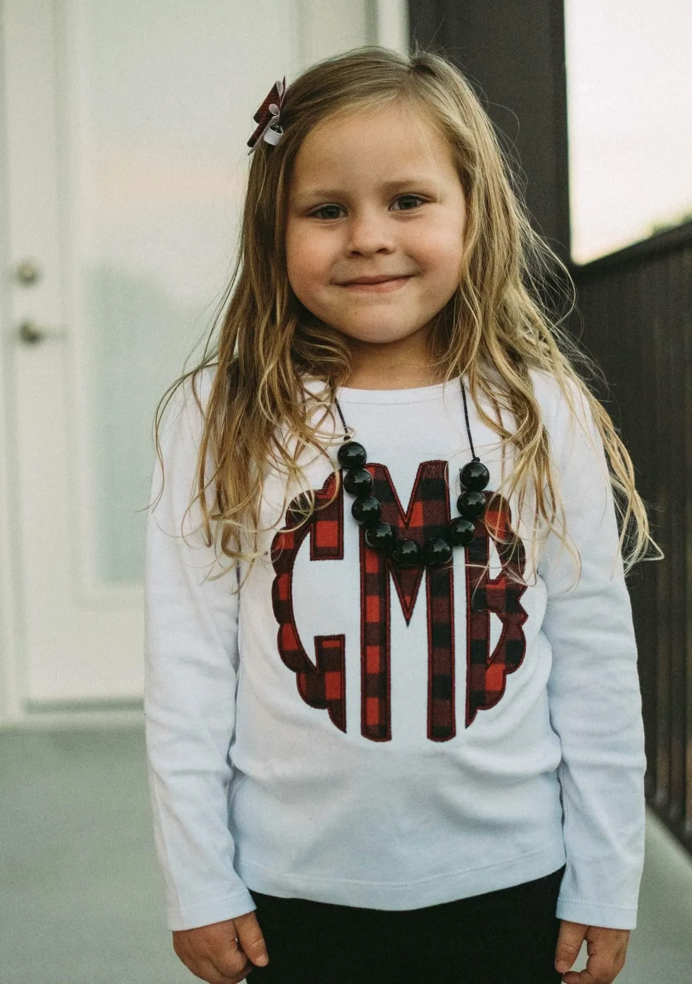 Buffalo Plaid Monogram