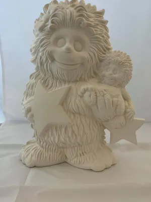 Ceramics -  Large Momma Yeti