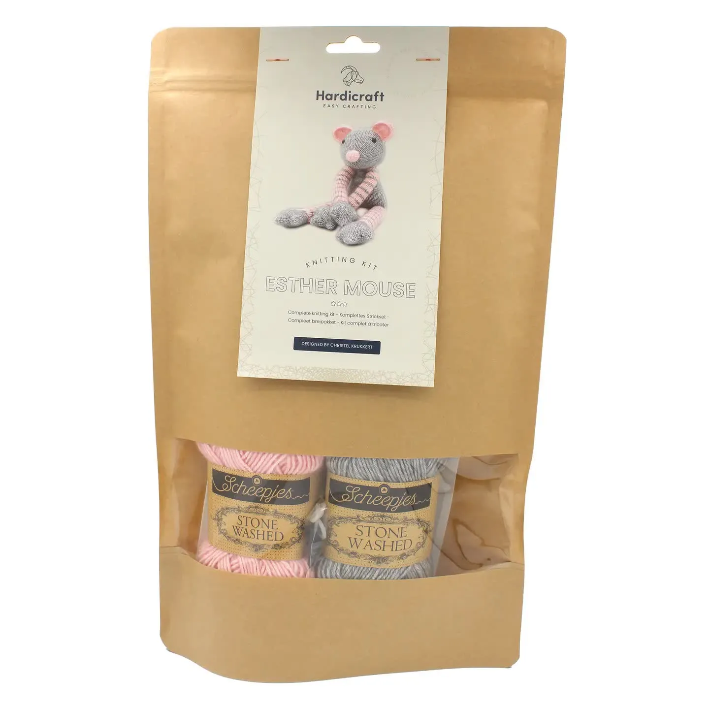 Esther the Mouse Knitting Kit
