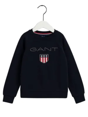 Gant Kids Shield Logo Crewneck Sweat