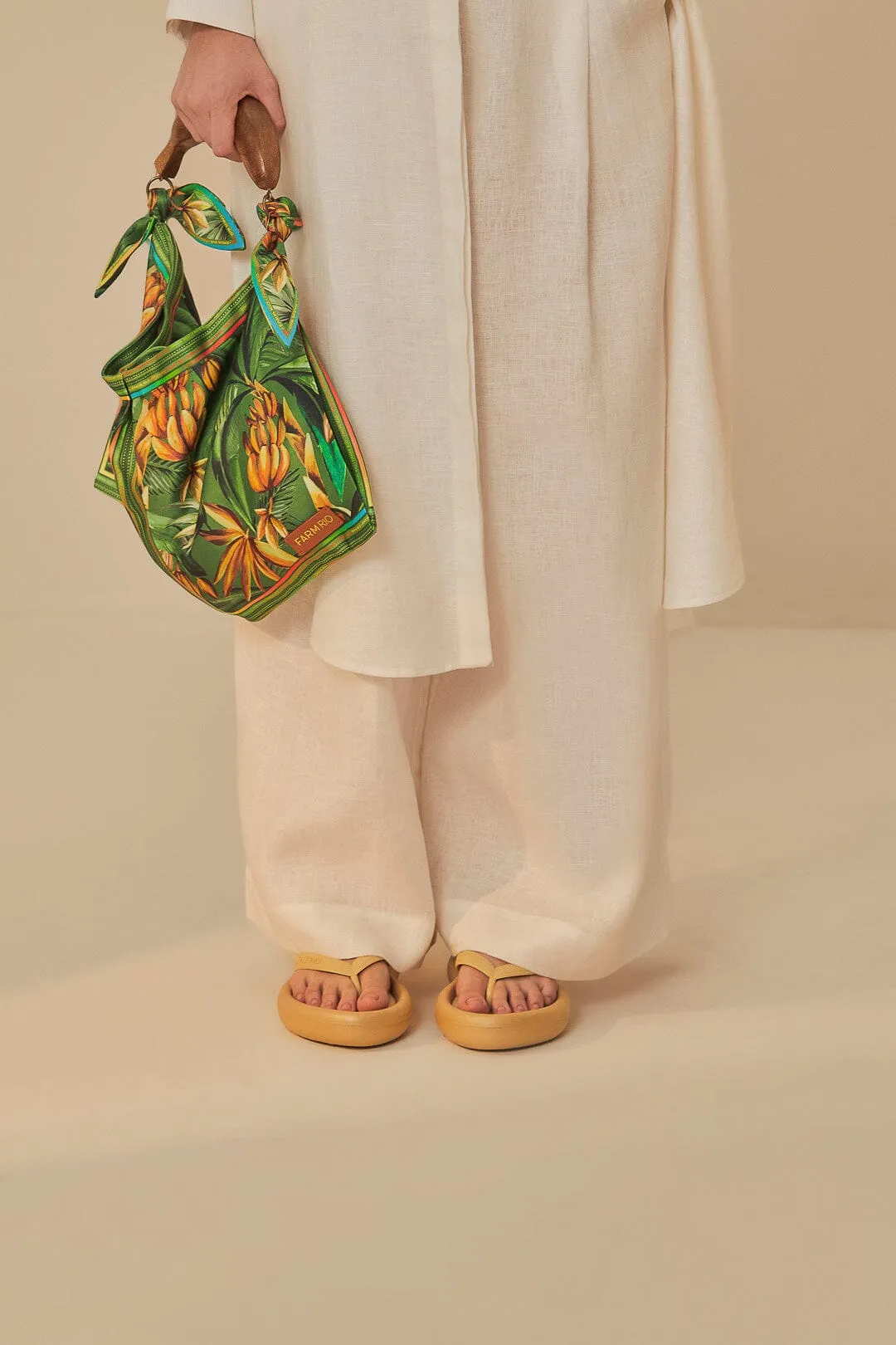 Green Bananart Scarf Mini Bag