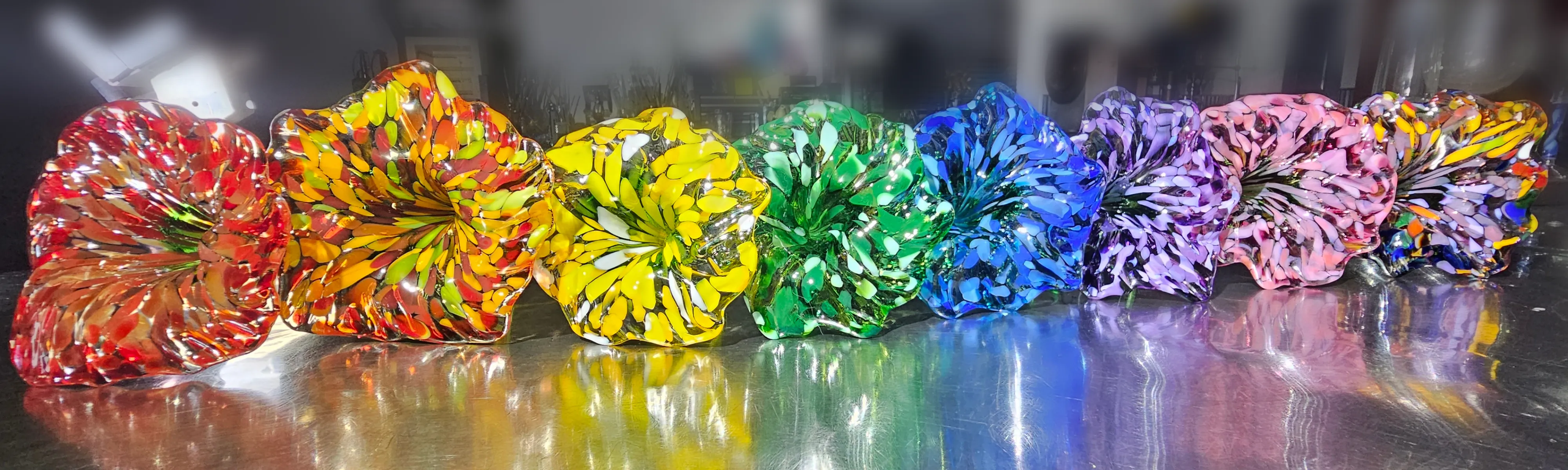 Handmade Glass Flowers