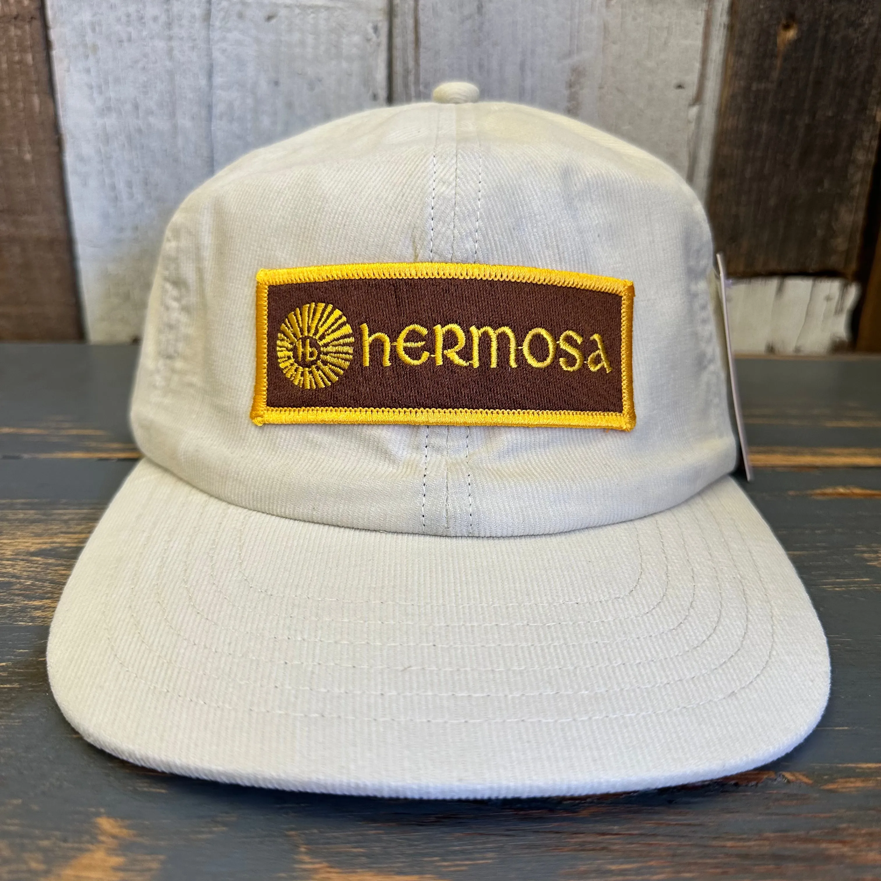 Hermosa Beach AS REAL AS THE STREETS 6 Panel Micro Cord - Butter Yellow