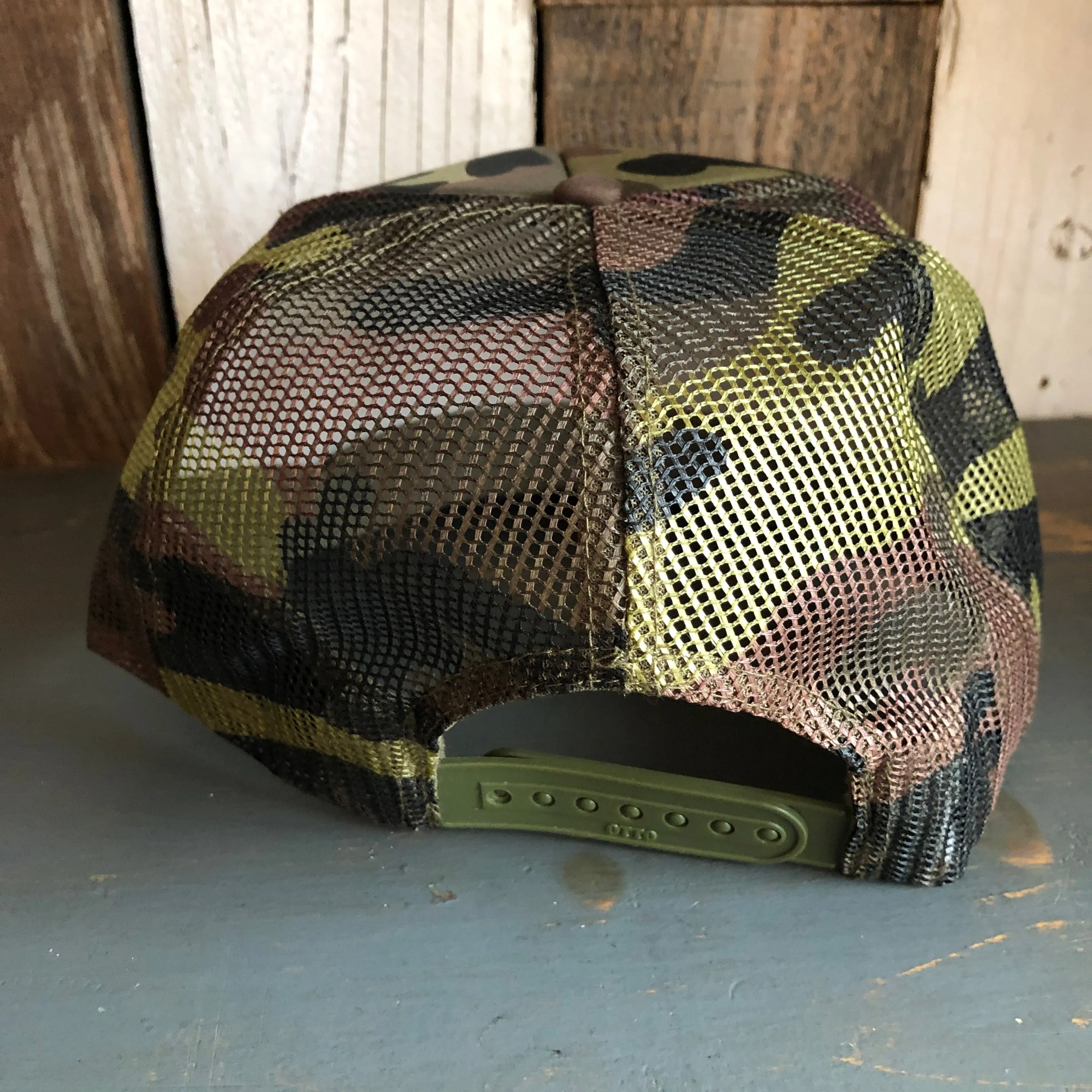 Hermosa Beach FIESTA Trucker Hat - Full Camouflage