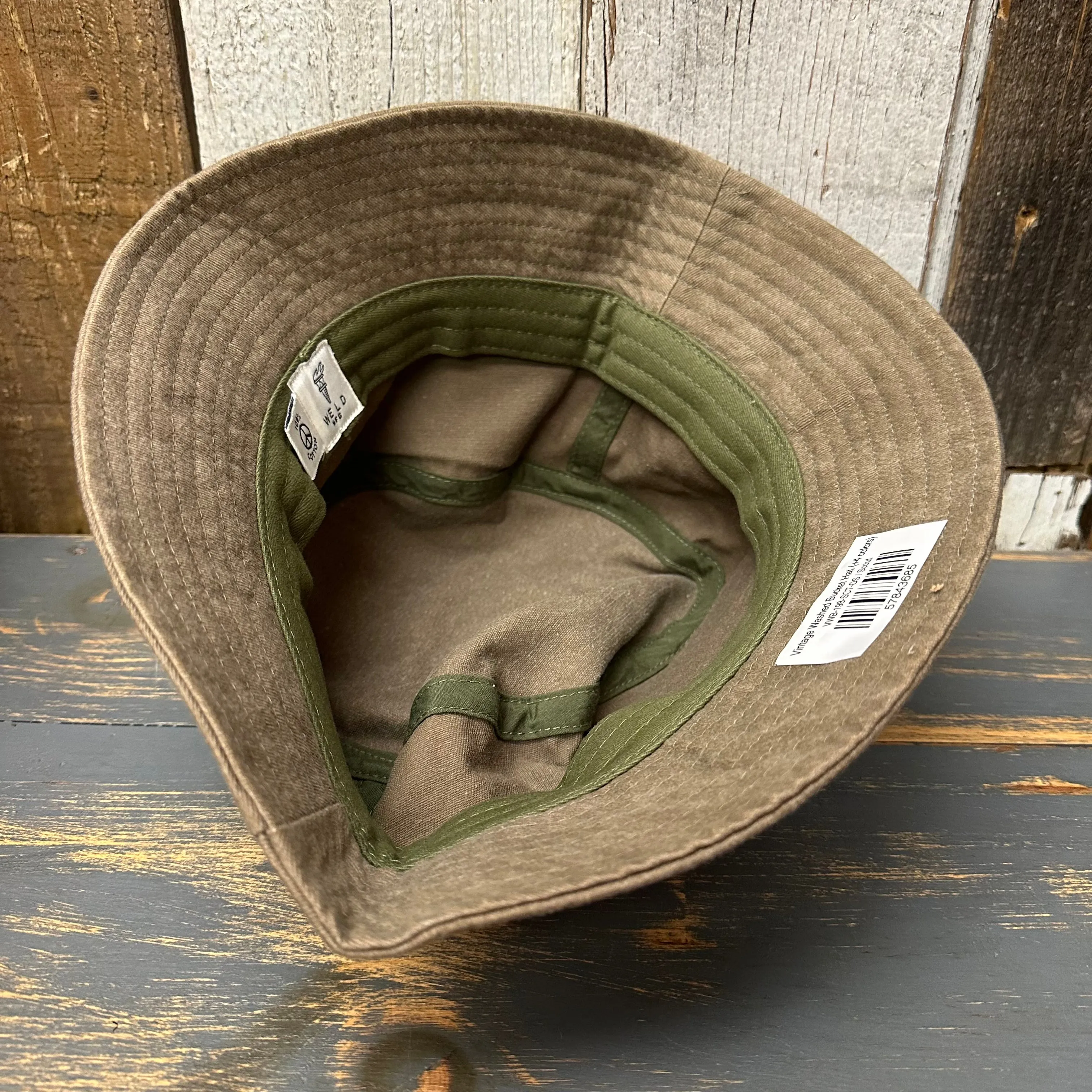 Hermosa Beach GOLF CARTS & YOGA PANTS Vintage Washed Bucket Hat - Scout Brown