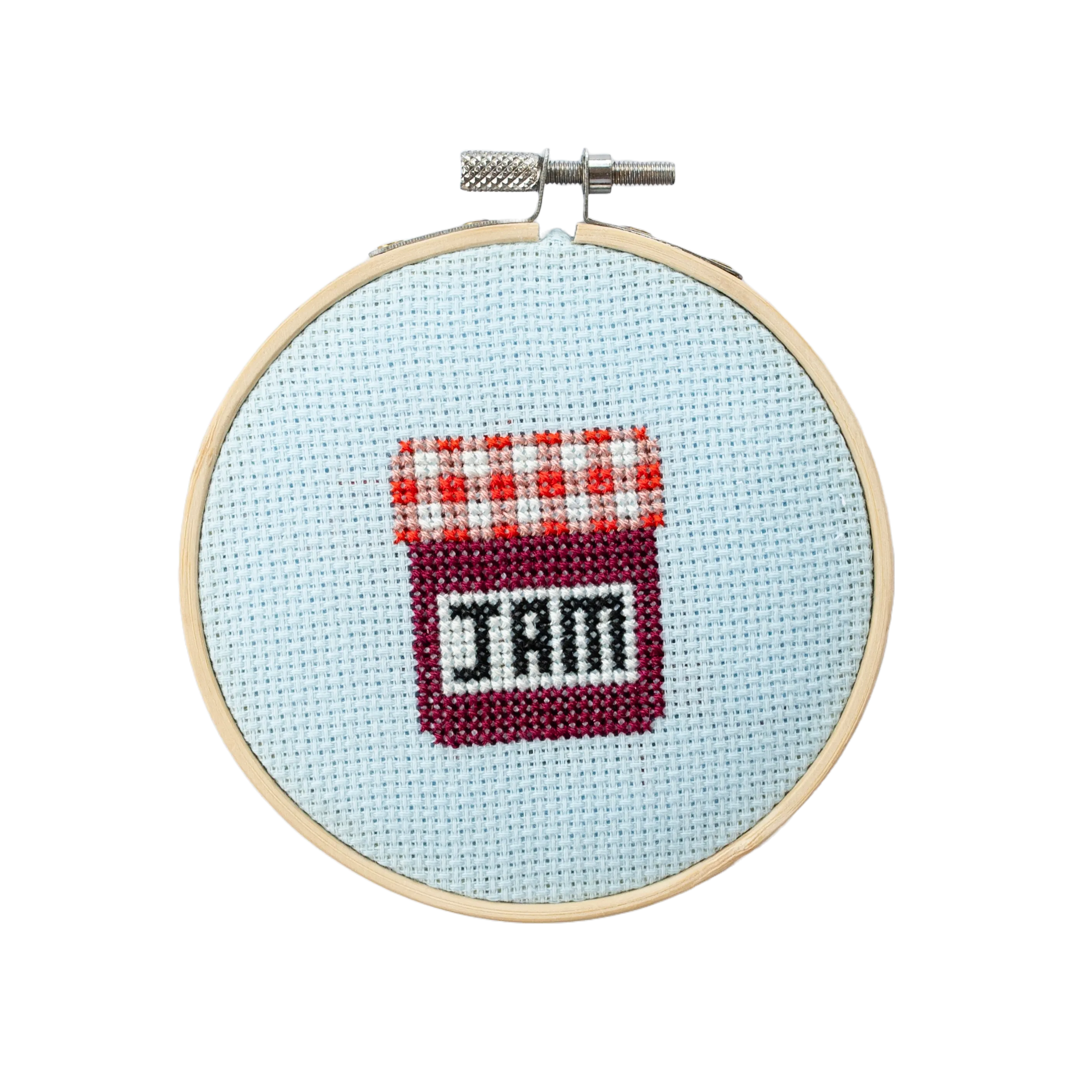 Jam Jar Mini Cross Stitch Kit