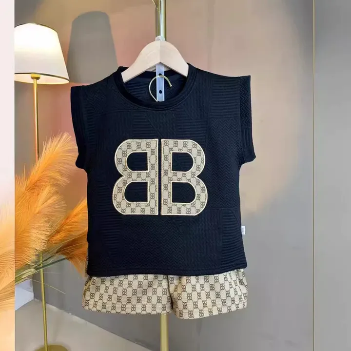 Kids Fashion Embroidery Boys -طقم سترة للأطفال