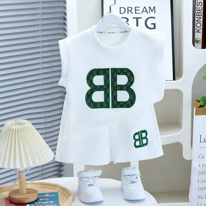 Kids Fashion Embroidery Boys -طقم سترة للأطفال