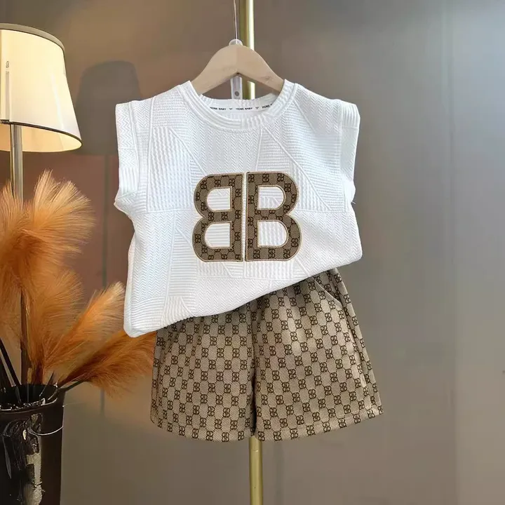 Kids Fashion Embroidery Boys -طقم سترة للأطفال