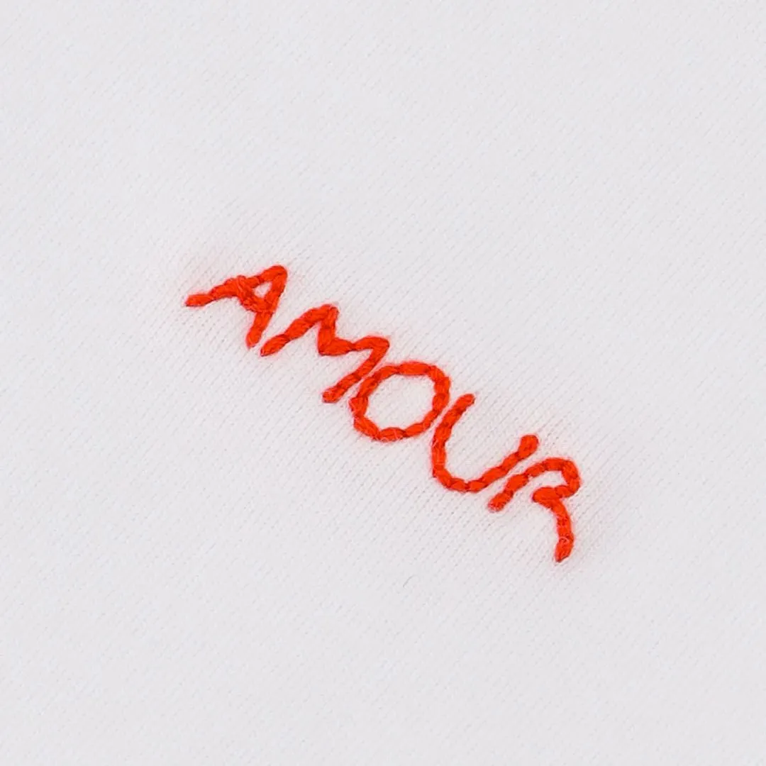 "Amour" Léon T-Shirt (White)