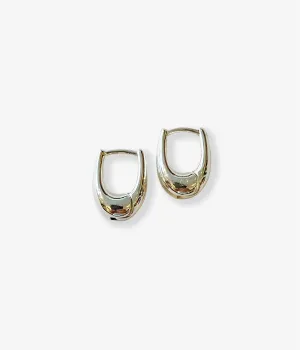 R.ALAGAN/TINY TINY PUFFY HOOPS (SILVER)