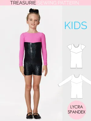 Unitard Patterns - Girls UNITARD#1 (LU01)