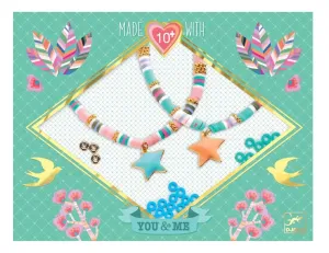 You & Me Bead Jewelry Kit - Star Heishi